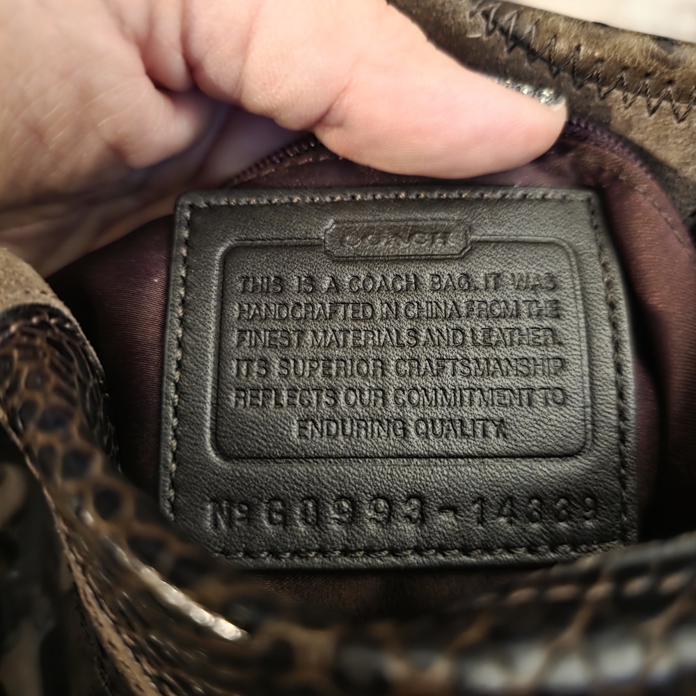 COACH BROOKE OPTICAL W/OSTRICH 14339 rare! - Picture 12 of 12